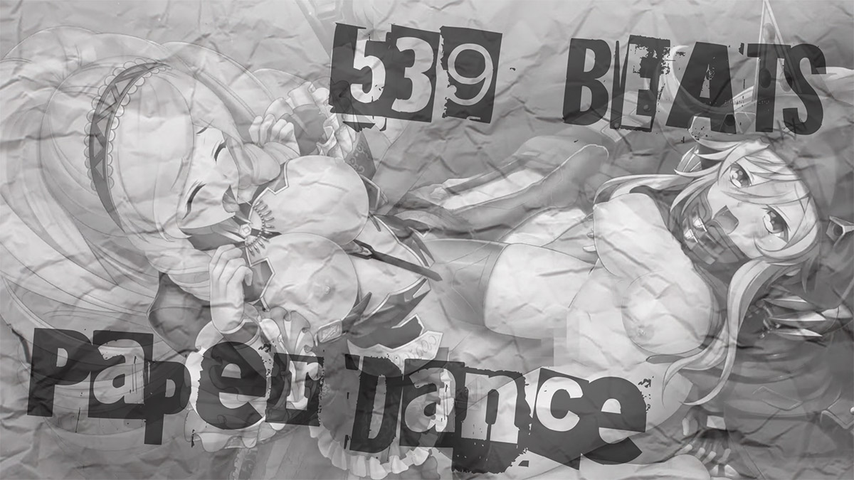 Fap Hero Paper Dance / Фап герой бумажный танец [cen] [2021, Anal sex,Big tits,HMV, AMV, Upscale] [upscale - 1080p]