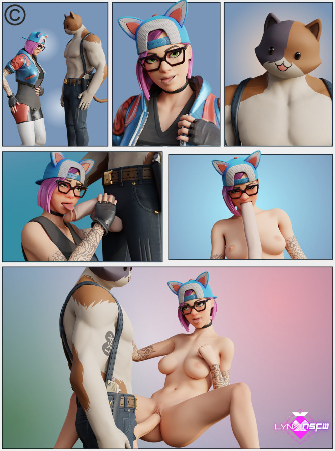 Lynx NSFW - Lynx x Meowscles 3D Porn Comic