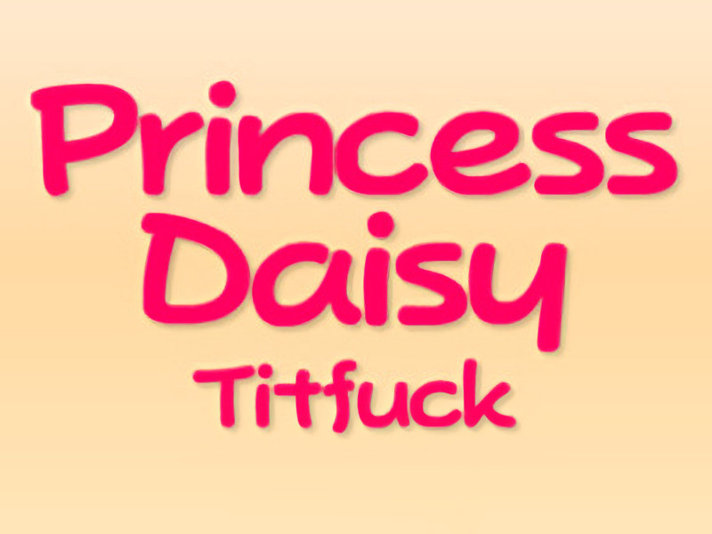 PeachyPop34 - Princess Daisy Titfuck Final Porn Game