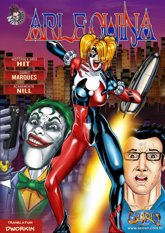 Seiren – Harley Quinn Porn Comic