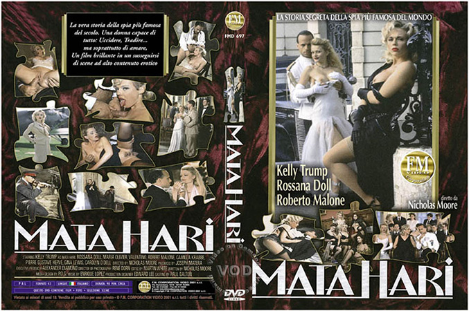 Mata Hari (Mario Bianchi, In-X-Cess Productions) [1996 г., All Sex, DVDRip] (Kelly Trump, Monika Kiss, Cristina Valenti, Maria de Sanchez) [ITA]