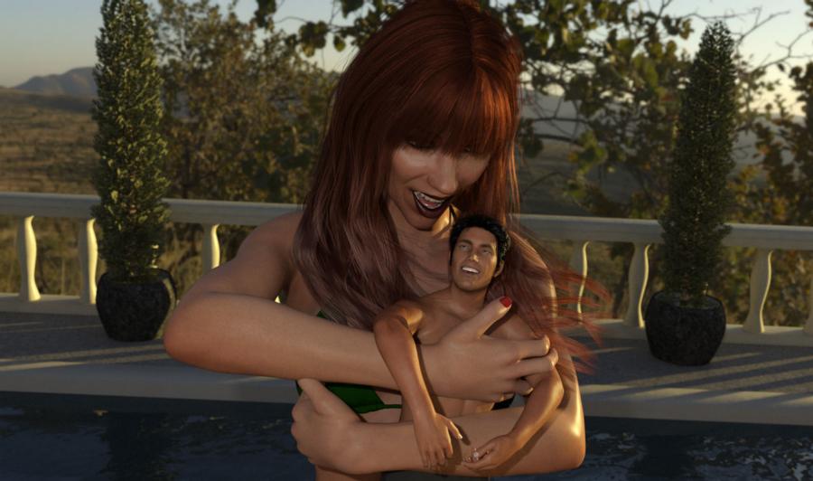 Braden-GTS - Cassandra and Ben Pool Fun 3D Porn Comic