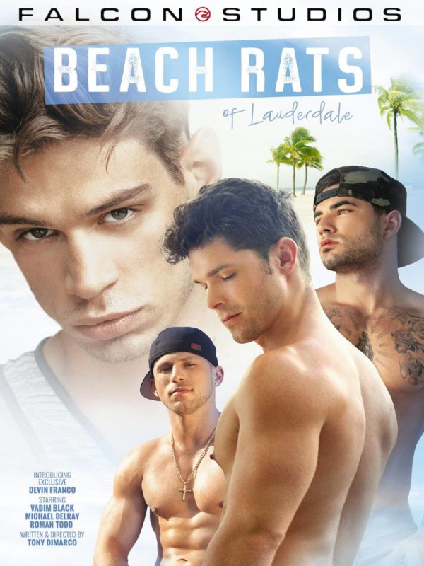 Beach Rats of Lauderdale / Пляжные Крысы Из Лодердейла (Tony Dimarco, Falcon Studios) [2019 г., Anal, Bareback, Big Dick, Blowjob, Oral, Rimming, Young Men, Daddy, WEB-DL, 1080p]