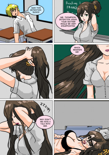 Teacher‘s punishment Hentai Comic