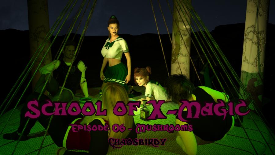 ChaosBirdy - School of X-Magic episode 6 3D Porn Comic