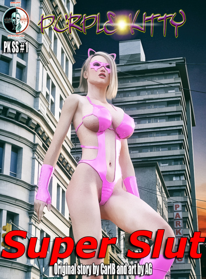 Purple Kitty – Super Slut 1-2 3D Porn Comic
