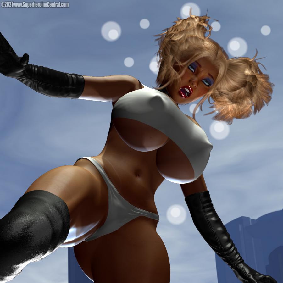 SuperHeroineCentral,  - Atomic Blonde in a Glutton for Torment 3D Porn Comic