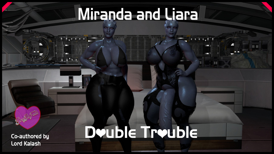 BooBaFuta - Lord Kalash - Miranda and Liara - Double Trouble 3D Porn Comic
