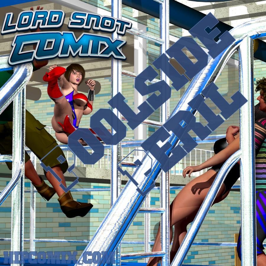 Lord Snot - Poolside Peril 1 3D Porn Comic