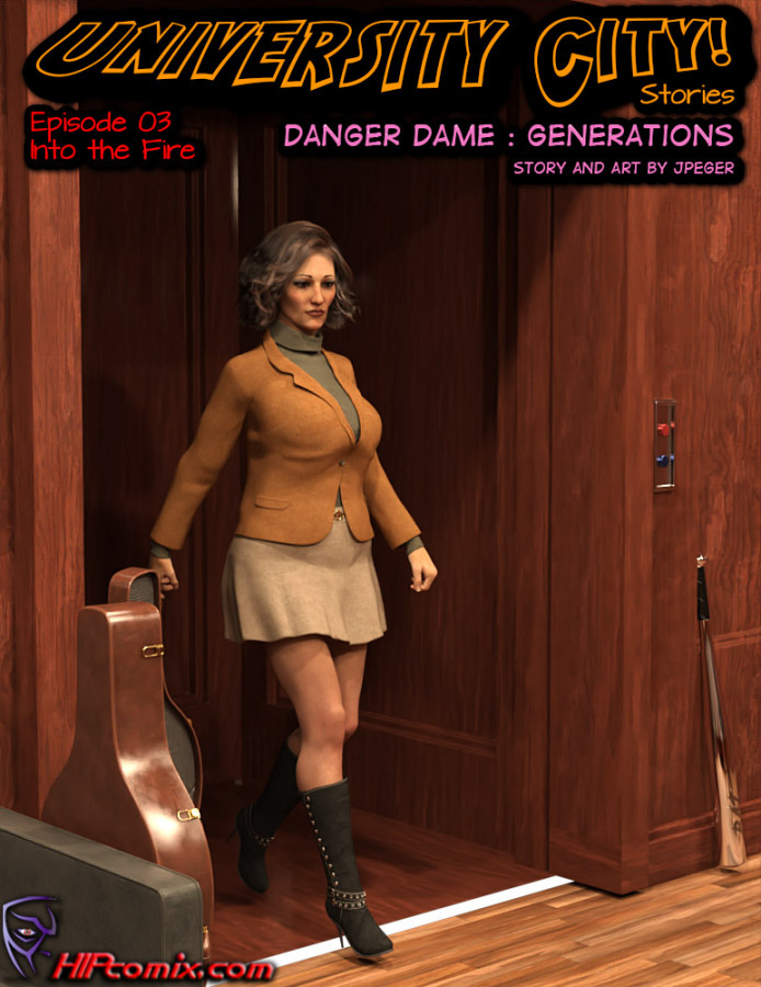Jpeger – University City – Danger Dame – Generations 3 3D Porn Comic