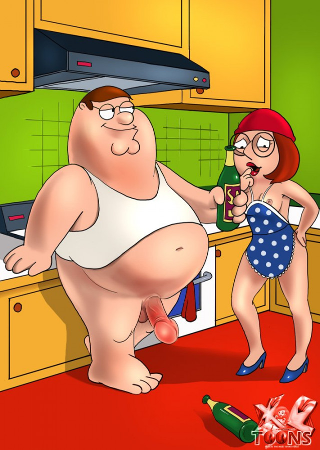 XL-Toons -  Meg Gets Fucked By Peter In The Kitchen While Lois Is Away Porn Comics