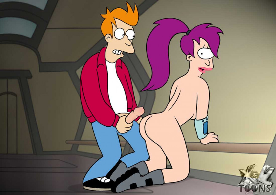 XL-Toons - Fry And Leela From Futurama Enjoying Future Sex Porn Comics