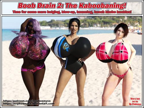 Mr. Phoenyxx - Boob Drain 2 - The Kaboobaning 3D Porn Comic