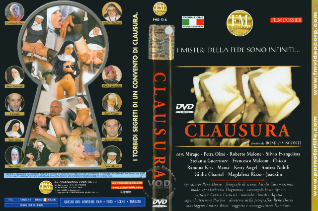 Clausura (Romeo Visconti, FM Video) [2001 г., All Sex, DVDRip] (Sophie Roche, Kathy Anderson, Andrea Mirage, Sandra Russo)