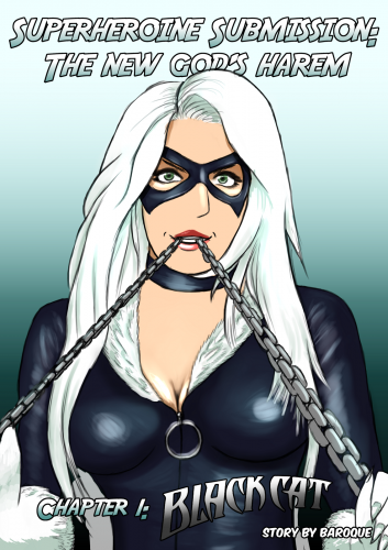 Kyrakie - Superheroine Submission Black Cat Porn Comic