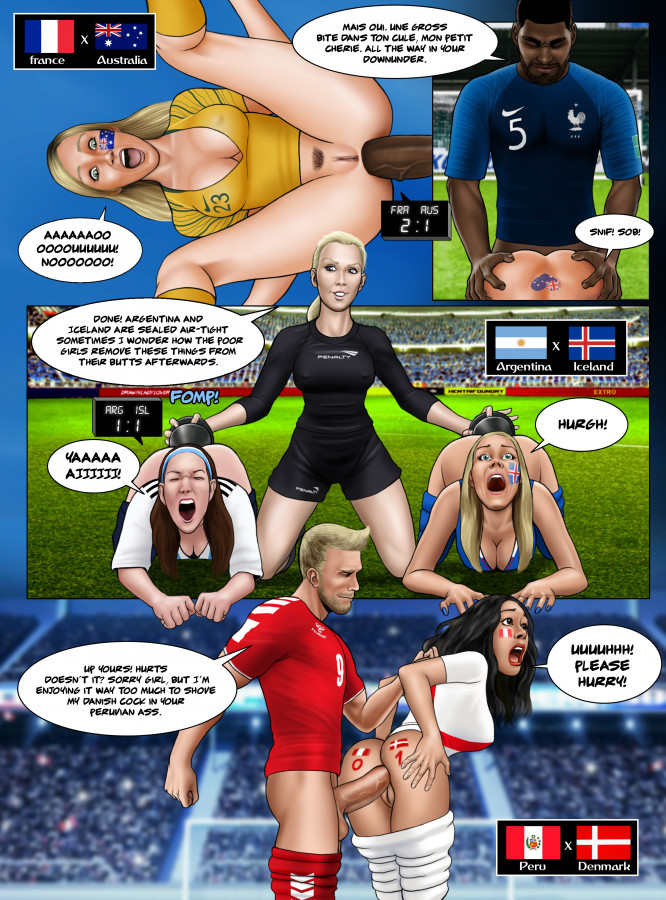 Extro - FIFA World Cup Russia 2018 - Soccer Hentai - Women's World Cup France 2019 Porn Comic