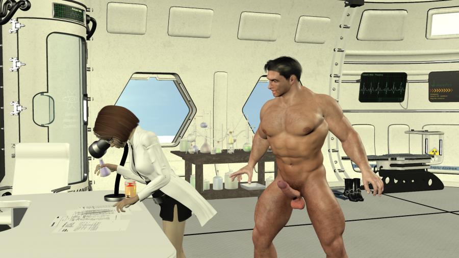 DragoonGTS - The Growth Lab 1 3D Porn Comic