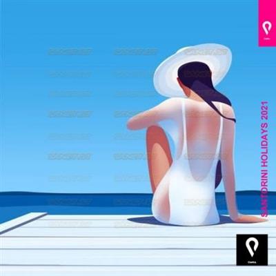 Various Artists - Santorini Holidays 2021  (2021)