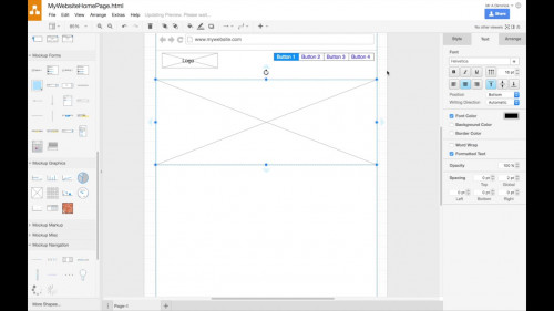 Draw Interactive Wireframes with Diagrams [Draw io]