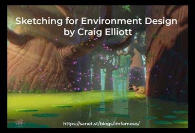 Art  School Videos - Sketching for Environment Design by Craig Elliott 6d8307188993d370bac5f5669af79155