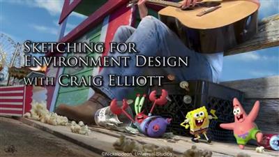 Craig Elliott - Sketching for Environment Design