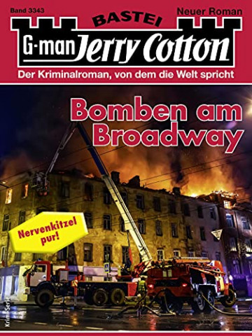 Cover: Bomben am Broadway - Jerry Cotton 3343