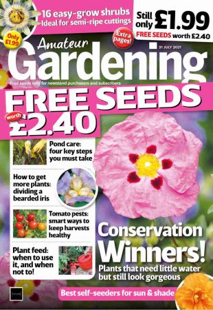 Amateur Gardening   31 July 2021