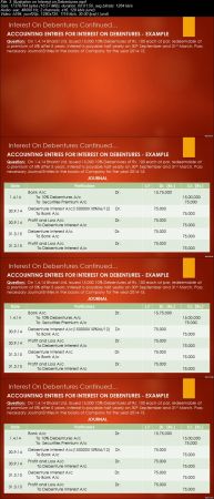 Accounting for Companies   Issue of Debentures