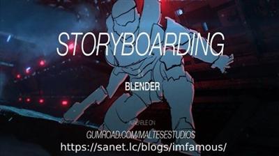 ArtStation   Storyboarding in Blender