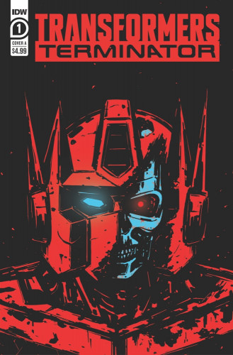 IDW - Transformers Vs The Terminator 2021 Hybrid Comic