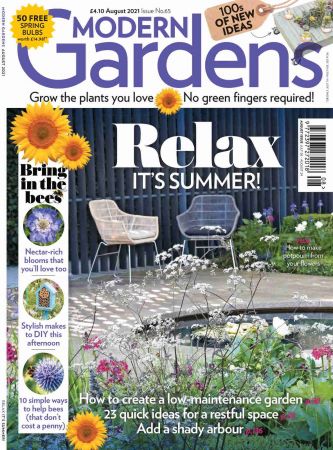 Modern Gardens   August 2021 (True PDF)