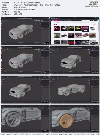 Blender VFX Tutorial: Rig & Animate a Realistic Car in Real