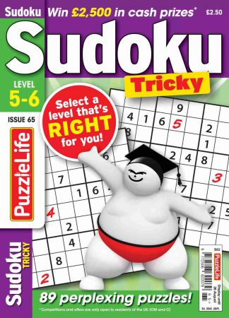 PuzzleLife Sudoku Tricky   Issue 65, 2021