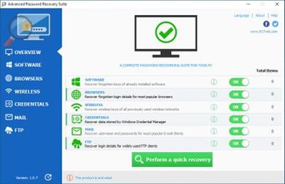Advanced Password Recovery Suite 1.4.0 Multilingual Portable