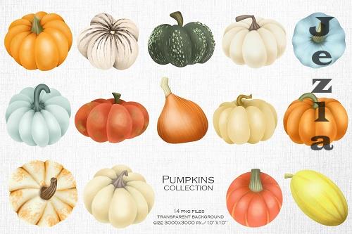 Pumpkins clipart - 6326518