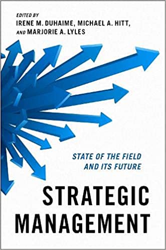 Strategic Management State of the Field and Its Future