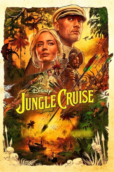 Jungle Cruise (2021) 720p DSNP WEB-DL DDP5 1 Atmos H 264-FLUX