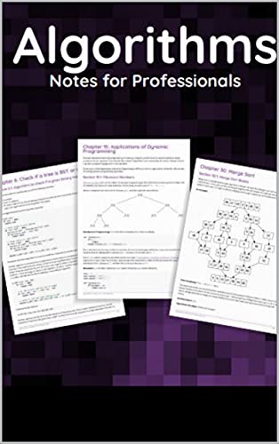 Algorithms Notes for Professionals by Othmane Chahdi