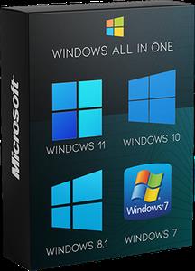 Windows ALL (7,8.1,10,11) All Editions With Updates AIO 83in1 (x86/x64) July 2021 Preactivated