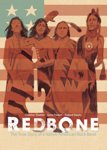 IDW - Redbone The True Story Of A Native American Rock Band 2021 Hybrid Comic