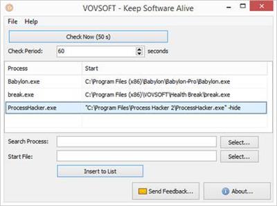VovSoft Keep Software Alive 1.6 + Portable