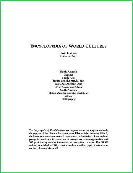 Encyclopedia of World Cultures volume 2 Oceania 1991 5b783c277cf4949ab2b77b91c21eb0ef