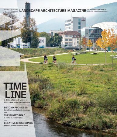 Landscape Architecture Magazine USA - August 2021