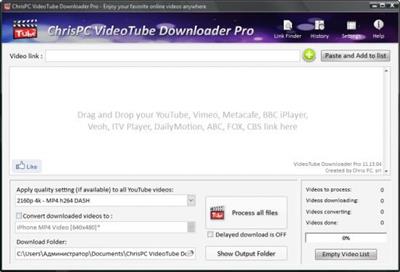 ChrisPC  VideoTube Downloader Pro 12.19.31 Multilingual
