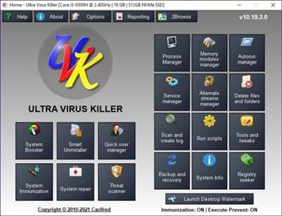 7607ac0469051ebc7ae187ee870c9194 - UVK  Ultra Virus Killer Pro 10.20.8.0