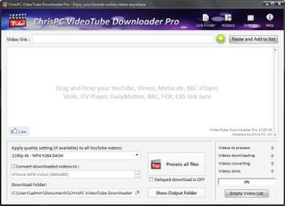 ChrisPC VideoTube Downloader Pro v12.19.31 Multilingual