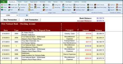 Checkbook For Excel 6.1.6