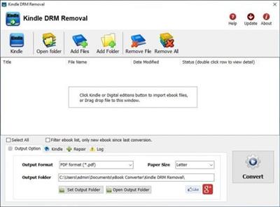 Kindle  DRM Removal 4.21.7026.385