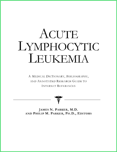 Health Publica Icon Health Publications Acute Lymphocytic Leukemia A Medical Dicti...
