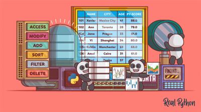 Real  Python - The Pandas DataFrame: Working With Data Efficiently Edc75b22d7a61276e1f9c2b326aa9df3